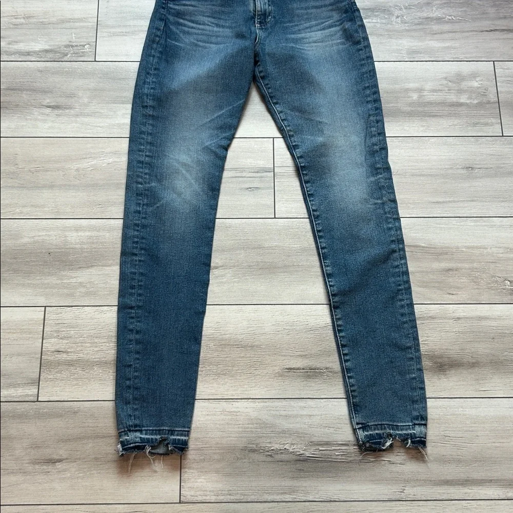 AG Adriano Goldschmied Farrah high rise skinny jeans size 27